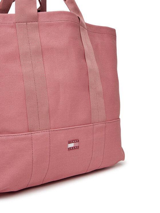 Tommy Jeans Tommy Jeans Torebka Tjw Tote Edition Canvas AW0AW17542 Różowy