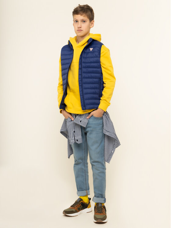 Gilet H93J01 WCAO0 Blu scuro Regular Fit