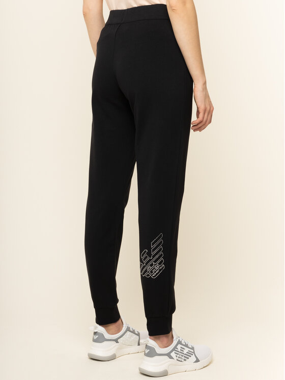 EA7 Emporio Armani EA7 Emporio Armani Teplákové nohavice 8NTP65 TJ31Z 1200 Čierna Regular Fit