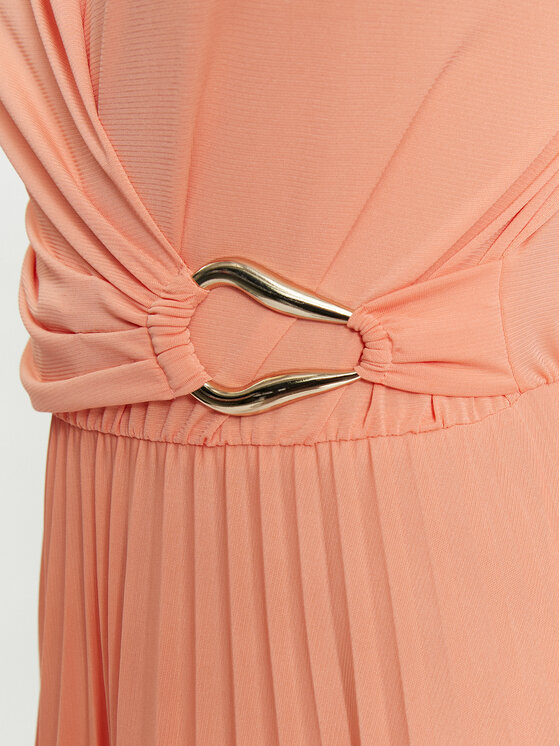 Marella Marella Abito da cocktail Evelin 2413621011 Arancione Regular Fit