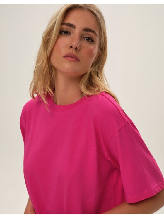 Esotiq Esotiq Piżama 42118 Różowy Regular Fit