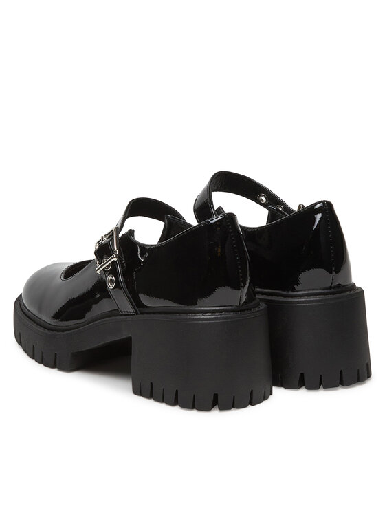 DeeZee DeeZee Półbuty 8-508-2 Czarny