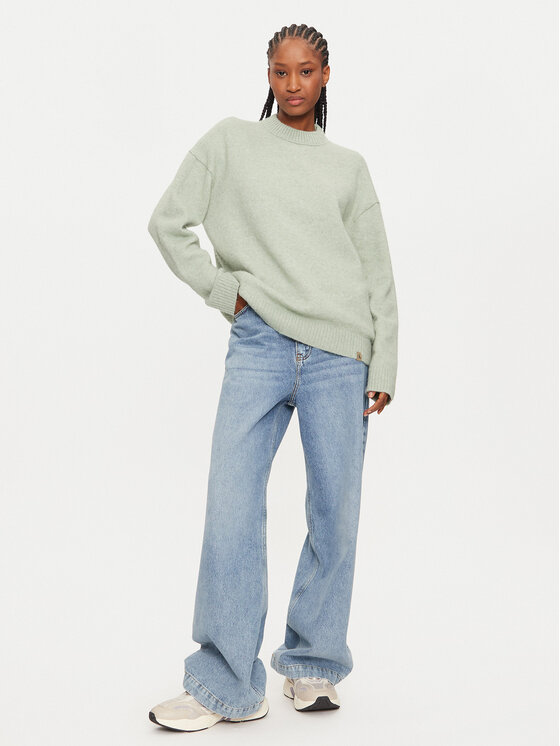 Calvin Klein Calvin Klein Pulover J20J224636 Verde Regular Fit