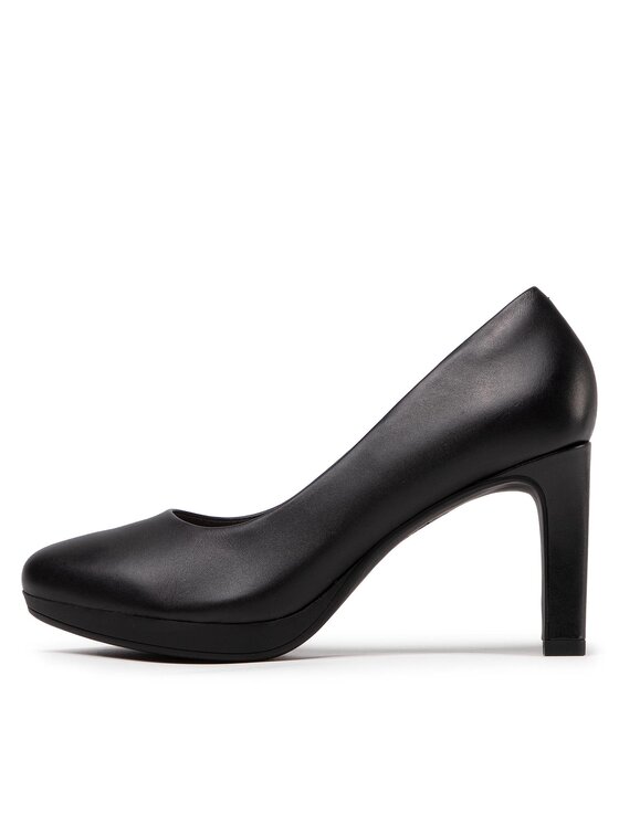 Clarks Clarks Czółenka Ambyr Joy 261577644 Czarny