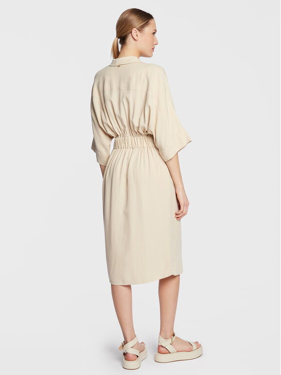 Vestito chemisier FR23SD2004W41501 Beige Regular