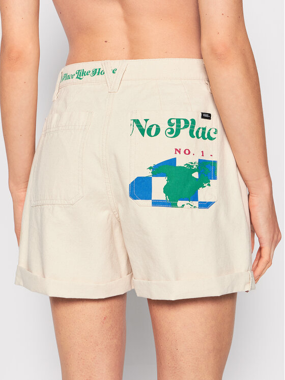 Vans Vans Σορτς υφασμάτινο Eco Positivity VN0A5LHZ Μπεζ Regular Fit