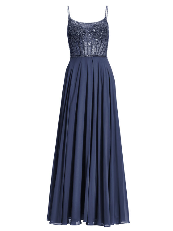 Hey Kyla Hey Kyla Abendkleid 5AK023HK Dunkelblau Regular Fit