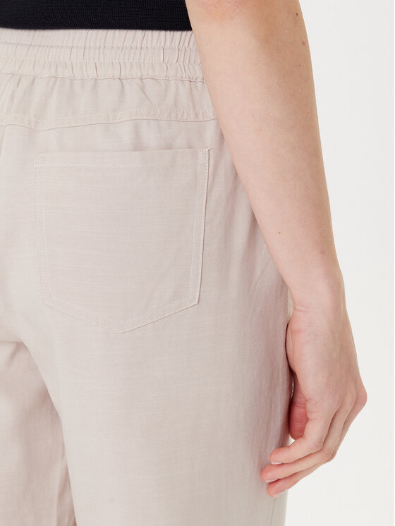 TATUUM Tatuum Kalhoty z materiálu Sudiki T2506.147 Béžová Slim Fit