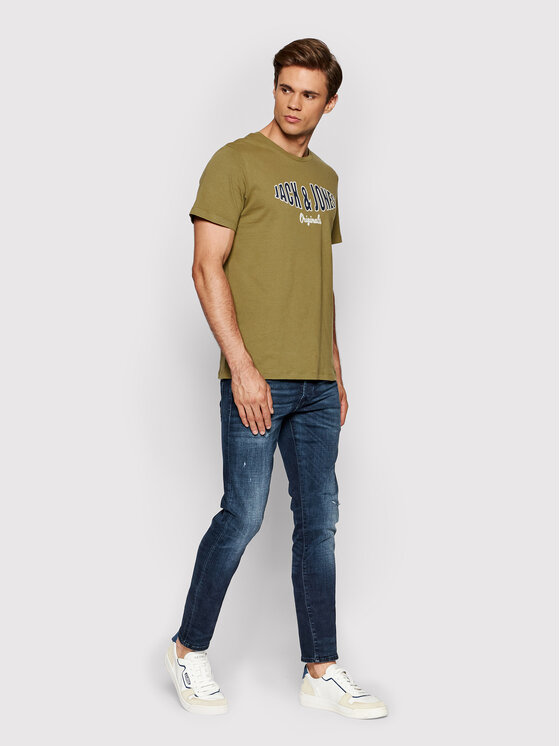T-shirt Olive Tee 12196532 Verde Standard Fit