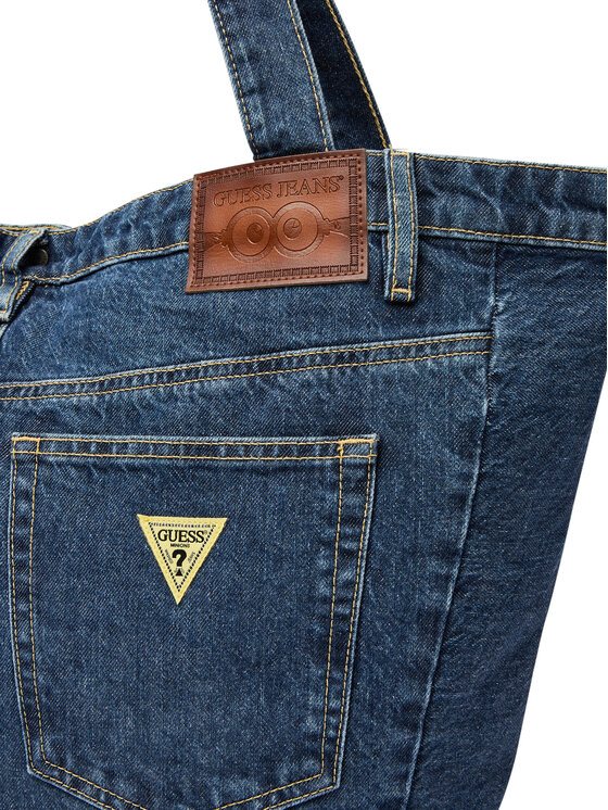 Guess Jeans Guess Jeans Ročna torba M6YZ42 D2278 Mornarsko modra