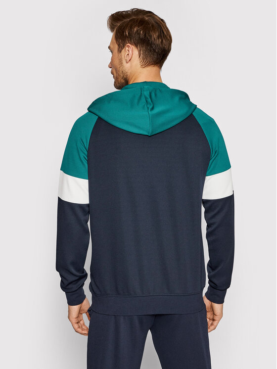Felpa Phil U1BA23 FL03X Blu scuro Regular Fit