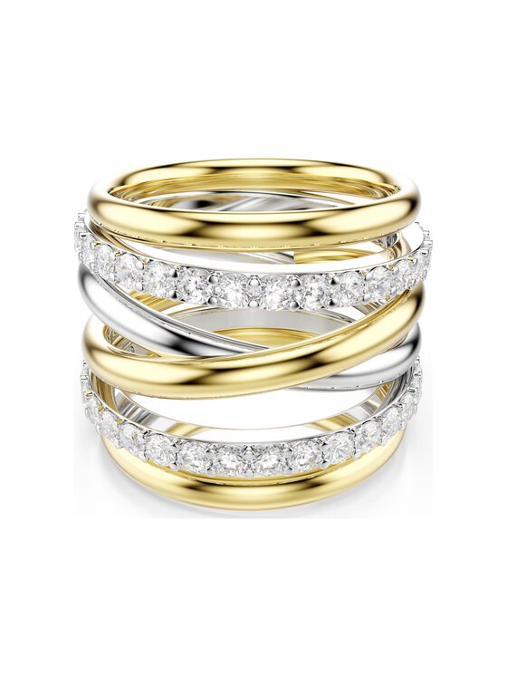 Swarovski Swarovski Pierścionek Hyperbola 5740412 Złoty