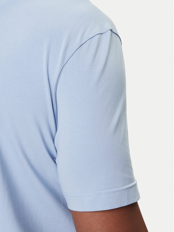 BOSS BOSS Majica Tchup 50473278 Svetlo modra Relaxed Fit