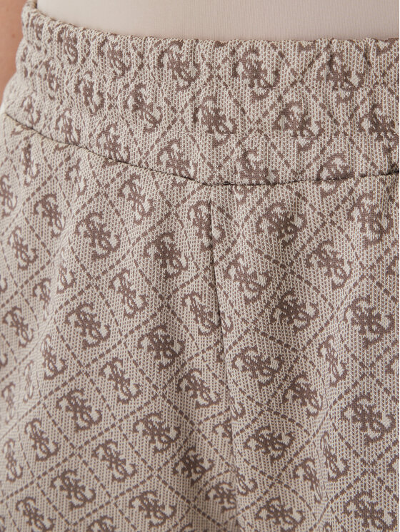 Guess Guess Sportiniai šortai V6GD02 K2959 Smėlio Regular Fit