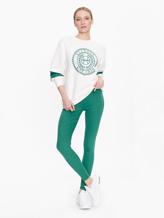 Leggings Loulin SGR17951 Verde Slim Fit