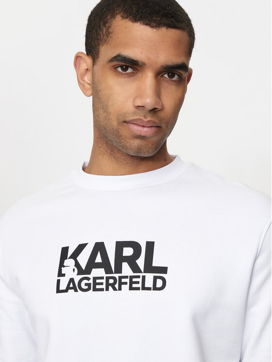 KARL LAGERFELD Суитшърт 705091 543917 Бял Regular Fit Modivo bg