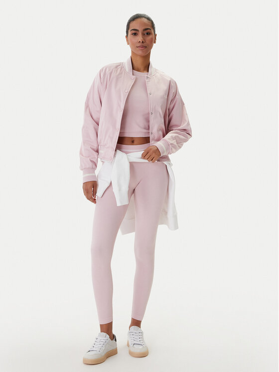 Guess Guess Kurtka bomber V6RL02 WL022 Różowy Regular Fit