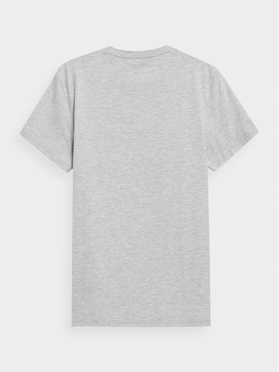 4F 4F T-shirt 4FWMM00TTSHM1844-27M Grigio Regular Fit