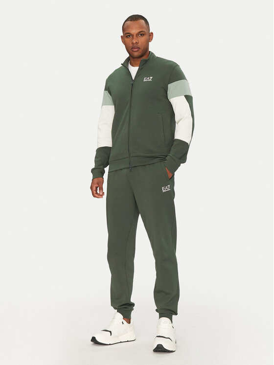 Férfi Melegítő EA7 Emporio Armani, Méret: XL, Zöld, 7M000282 AF12660 U8109