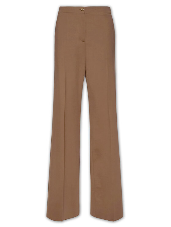 Elena Mirò Elena Mirò Pantaloni di tessuto P151P000341N052 Marrone Over Fit