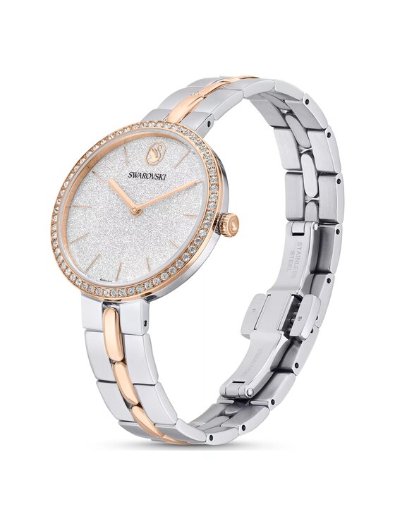 Swarovski Swarovski Zegarek Cosmopolitan 5742473 Srebrny
