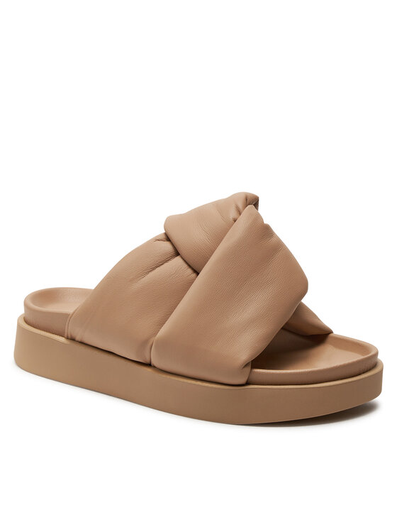 Inuikii Inuikii Şlapi Soft Crossed 70104-140 Bej