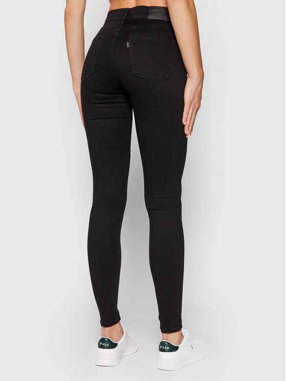 Levi's® Levi's® Džínsy 720™ High Rise 52797-0000 Čierna Super Skinny Fit