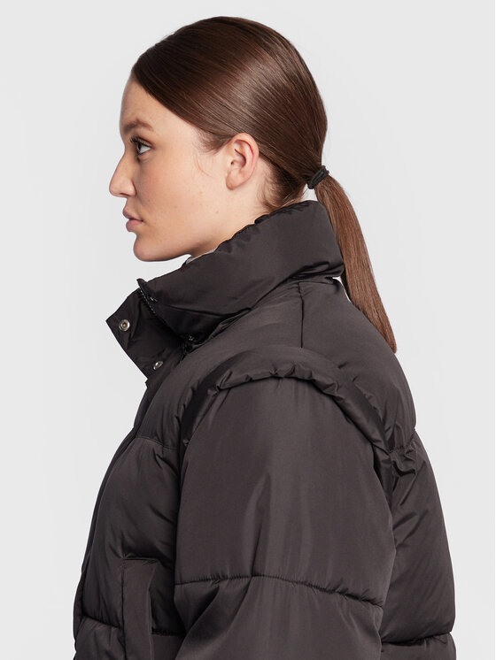 Giubbotto piumino Mei 17765 Nero Cropped Fit