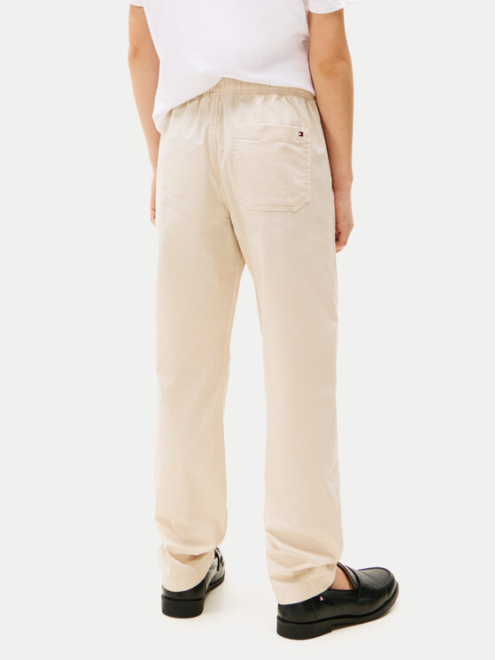 Tommy Hilfiger Tommy Hilfiger Hlače KB0KB09764 Bež Regular Fit