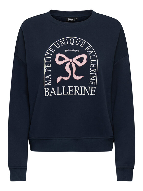 ONLY ONLY Bluză 15254183 Bleumarin Loose Fit