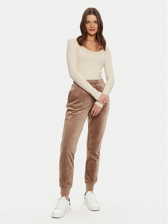 Guess Guess Блуза V4BP07 K8RT2 Екрю Regular Fit