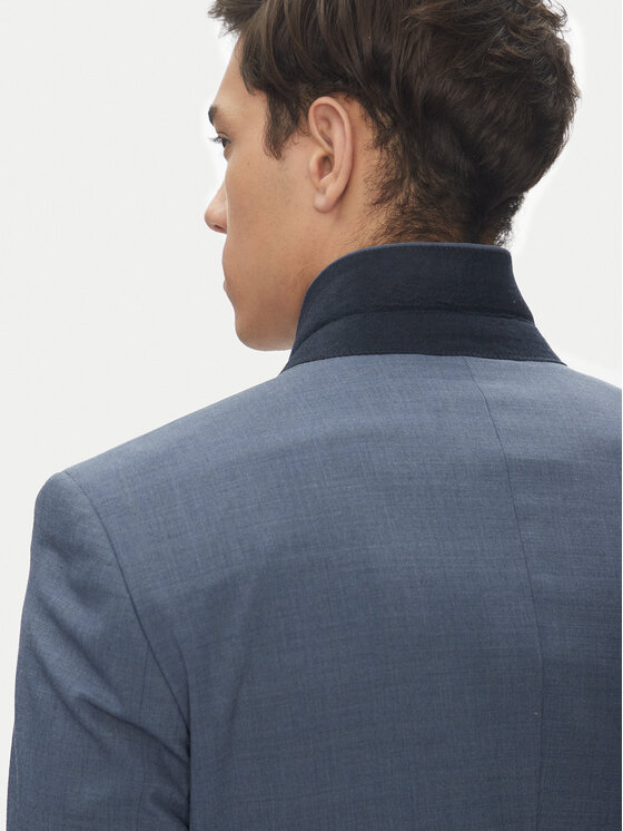 HUGO HUGO Garnitur Arti-Hesten253X 50545457 Niebieski Extra Slim Fit