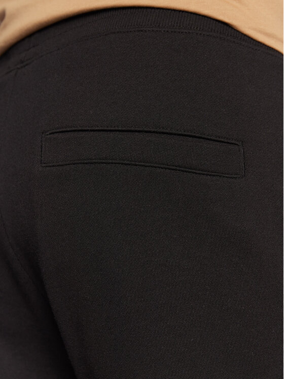HUGO Hugo Dressipüksid Dwellrom 50479164 Must Relaxed Fit