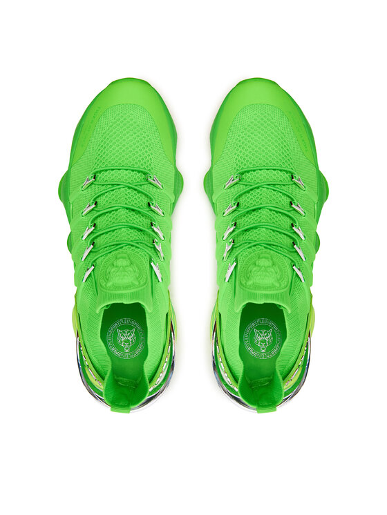 Plein Sport Plein Sport Sneakersy SADS USC0518 STE003N Zielony