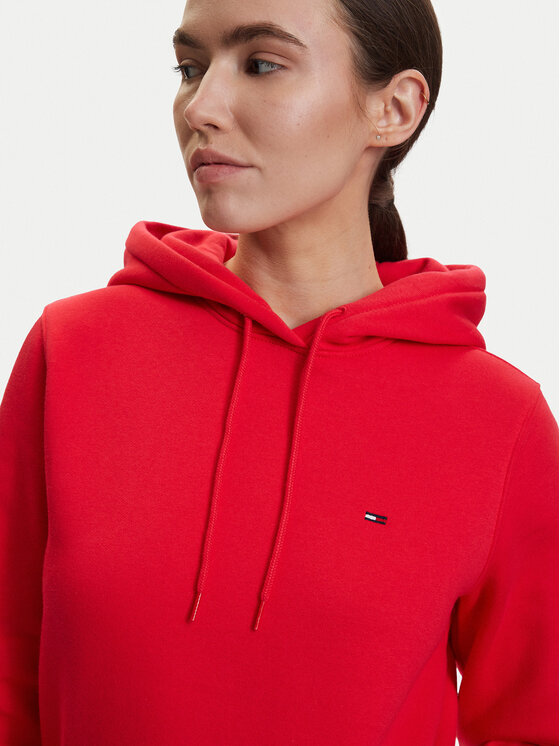 Tommy Jeans Tommy Jeans Sweatshirt DW0DW19958 Rot Regular Fit