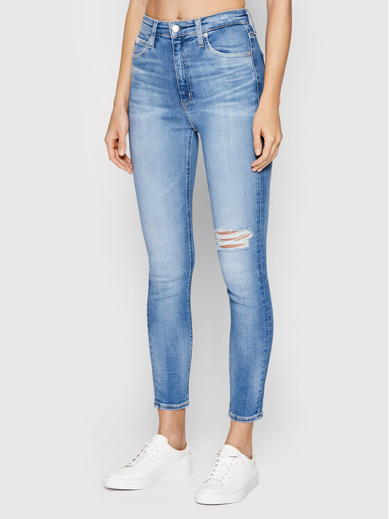 Calvin Klein Jeans Calvin Klein Jeans Jeansy J20J218620 Modrá Skinny Fit