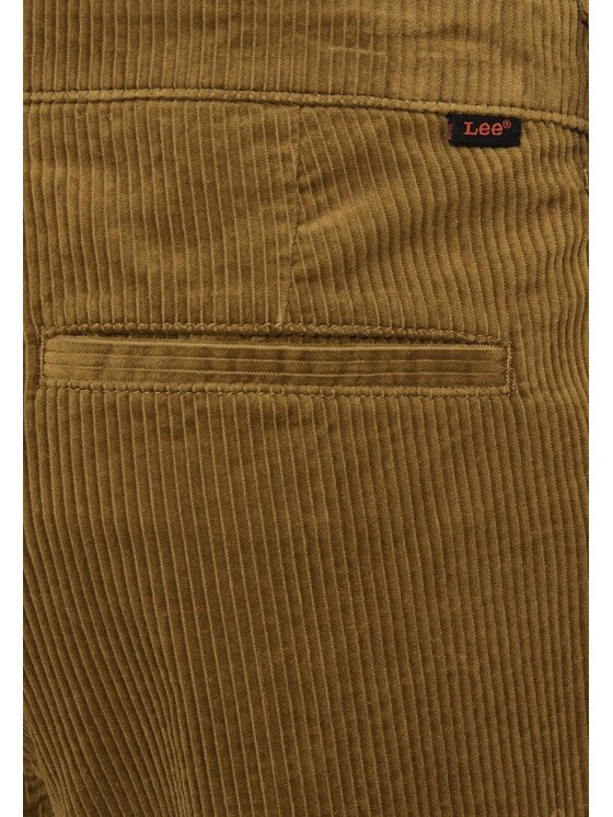 Lee Lee Pantaloni di tessuto CHINO Marrone Regular Fit