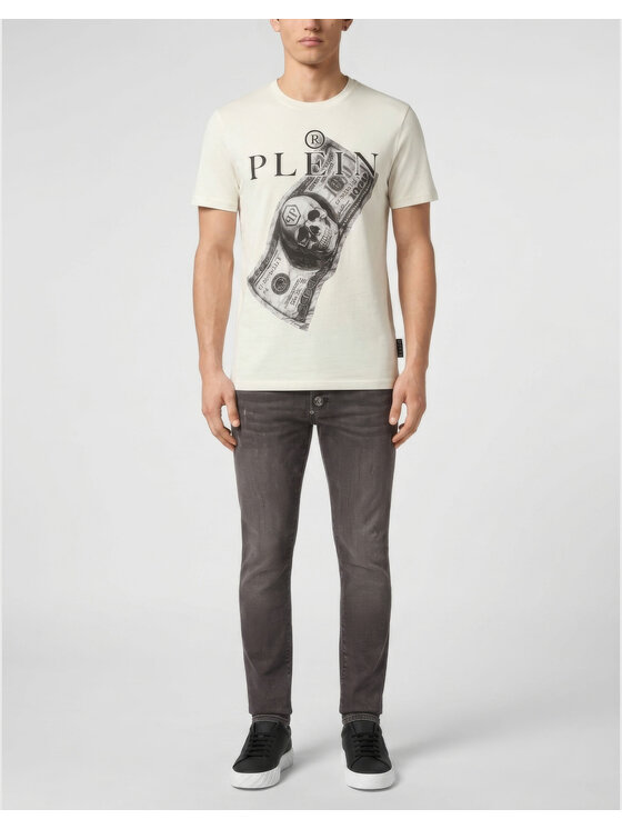 PHILIPP PLEIN PHILIPP PLEIN T-shirt 31603 Bianco Regular Fit