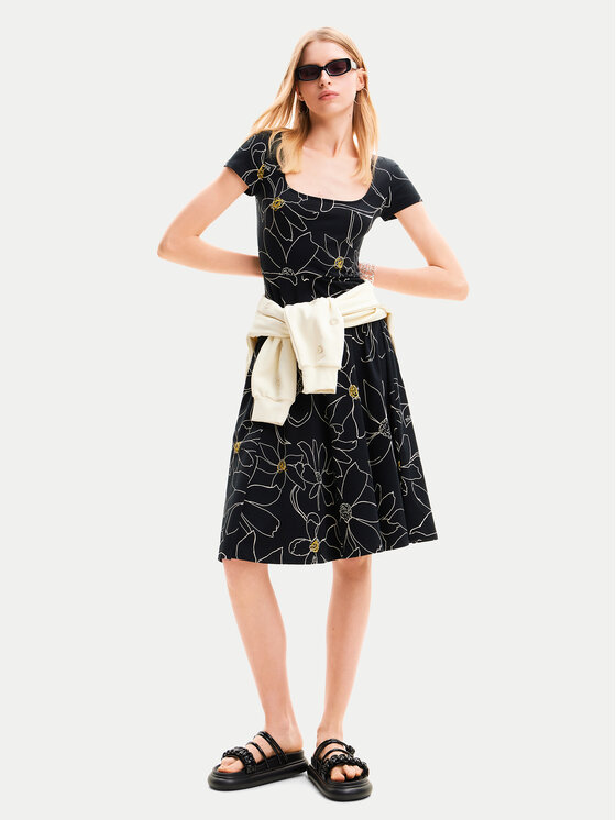 Desigual Desigual Suvekleit Margaritis 24SWVK55 Must Regular Fit