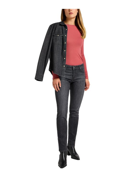 Lee Lee Jeansy 112355274 Szary Regular Fit