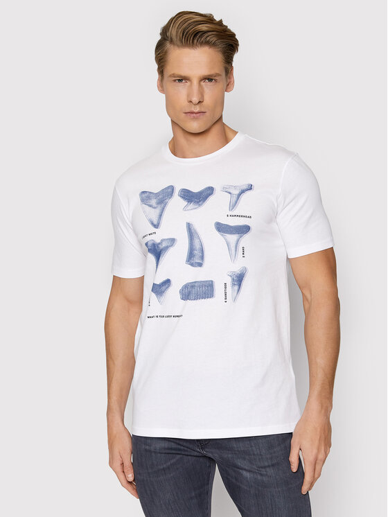 T-shirt TNoah 3 50450896 Bianco Regular Fit