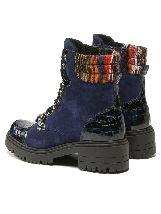 Scarponcini SB-21-12-001307 Blu scuro