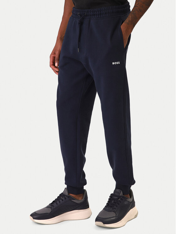 BOSS BOSS Trenerka Wesmallhood 50541065 Tamnoplava Regular Fit