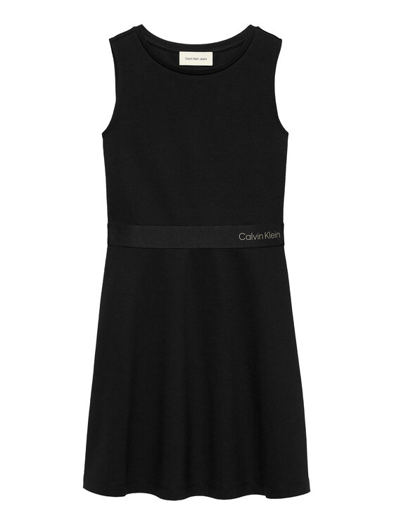 Calvin Klein Jeans Calvin Klein Jeans Φόρεμα καθημερινό IG0IG02910 Μαύρο Regular Fit