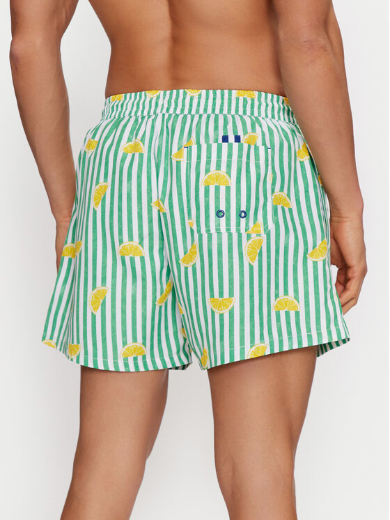 North Sails North Sails Pantaloni scurți pentru înot 673720 Verde Regular Fit