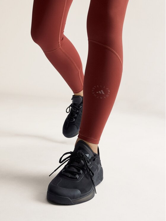 adidas by Stella McCartney adidas by Stella McCartney Legginsy 157239 Czerwony Fitted Fit