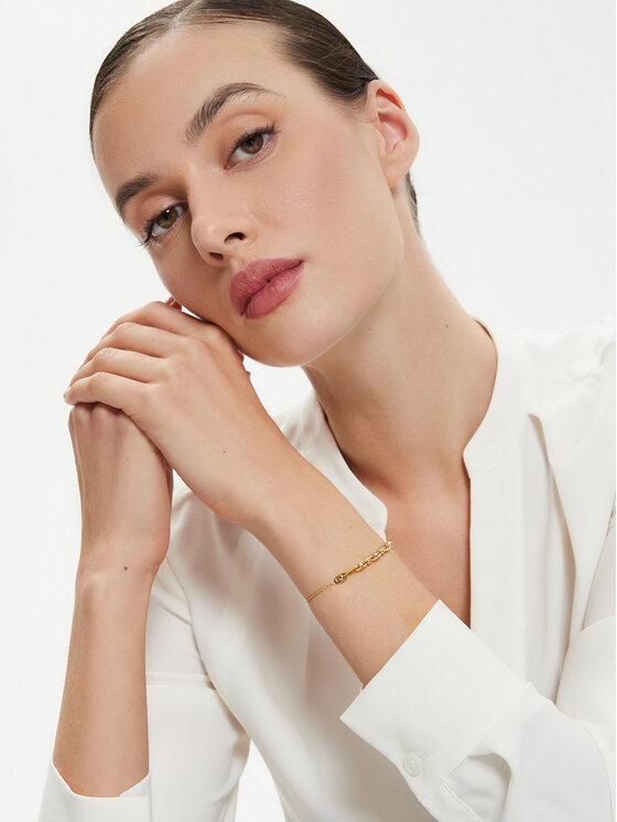 Michael Kors Michael Kors Bransoletka MKC170900710 Złoty