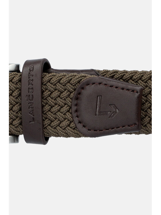 Lancerto Lancerto Pasek Męski Pleat PS090124000027 Brązowy