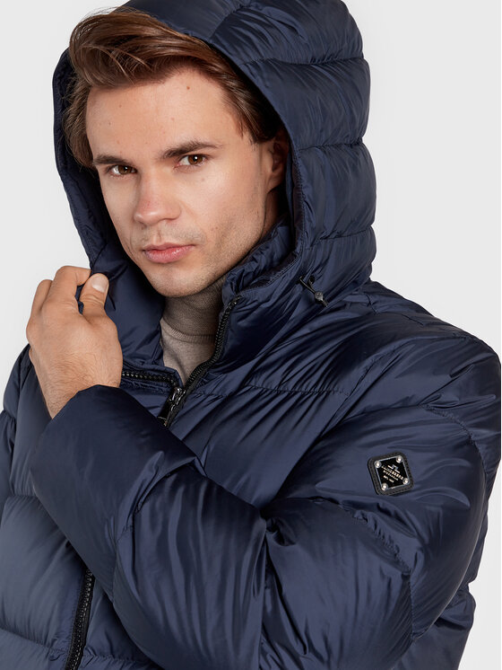 J.Lindeberg J.Lindeberg Pehelykabát Barrell FMOW06385 Sötétkék Regular Fit