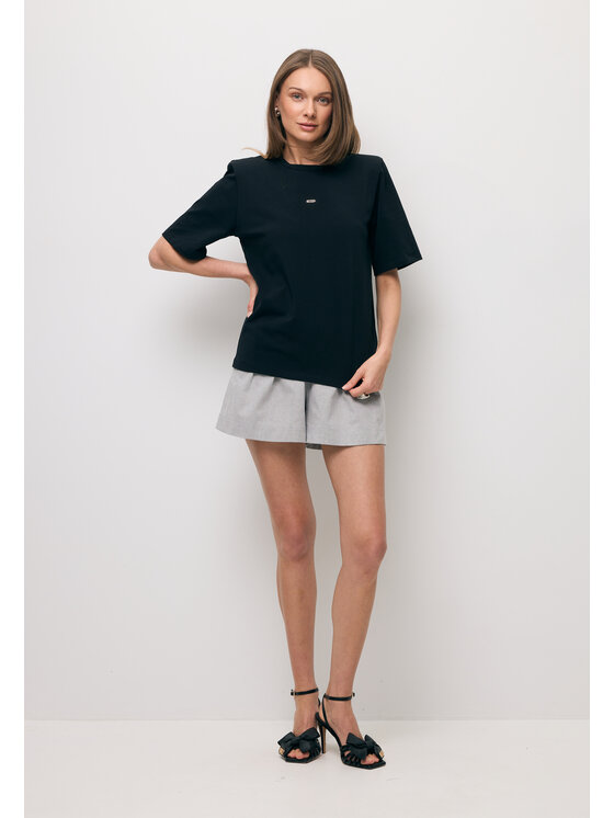 BIZUU BIZUU T-Shirt MELISA Černá Standard Fit